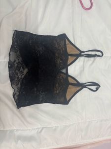 Lace Sheer Top