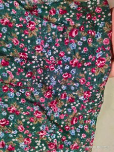 Floral Print Cotton Top - 40 Bust