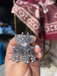 Iodised Jhumkas✨