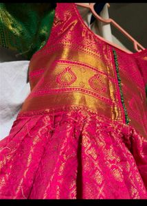 Beautiful Pink Silk Gown