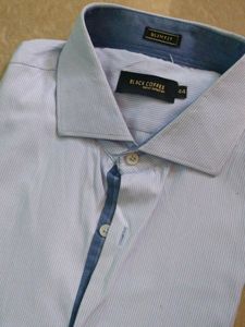 Cotton Full Sleeves Light Blue Shirt