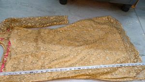 Elegant Gold Embroidered Kurta