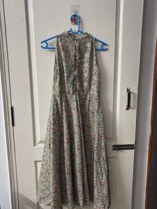 Cottage Core Maxi Dress with POCKETS