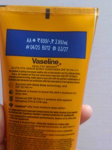 Vaseline Gluta-Hya SPF 50 Sunscreen