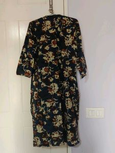 Floral Print Kurta