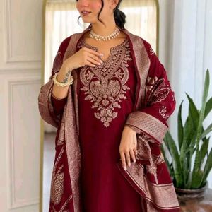 Brand New Embroidered Kurta Set with Dupatta