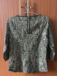 M&amp;S Stylish Paisley Print Top