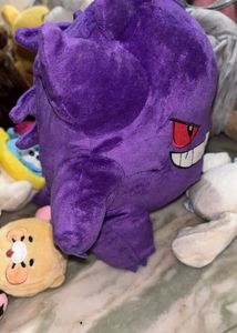 Purple Gengar Plush Toy