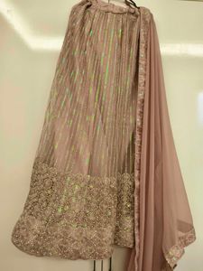 Sparkling onion pink Lehenga Choli Set