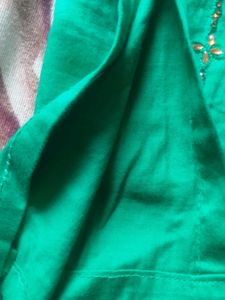 Beautiful Emerald Green Kurta Set