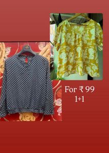 Chic Mustard Floral Top