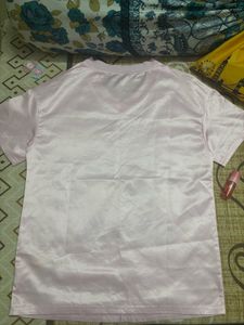Cute Pink Cat &amp; Dog Graphic T-Shirt Jersey