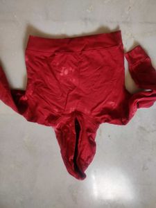 Brand New Red Crop Hoodie