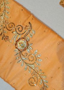 Cotton Suit Orange Colour