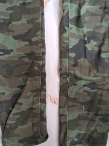 Camo Print Pants