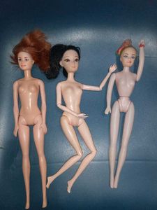 Cute Barbie Dolls 3 Combo Set with Shoes