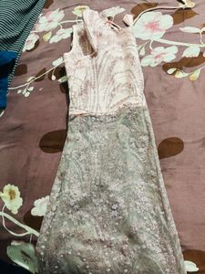 peach sharara set