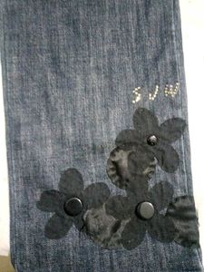 Women's Embellished Denim Jeans