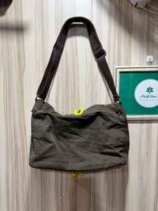 Puma Coffee Brown Rope Lock Shoulder Bag