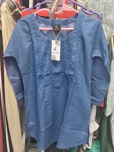 Blue Bird Denim Tunic