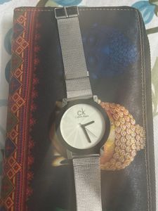 Calvin Klein Watch with Unique Wallet