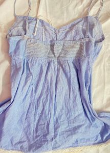 Lavender Cami Top with Lace Trim