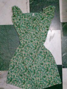 Floral Print Mini Dress