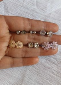 Assorted Stud Earrings Set