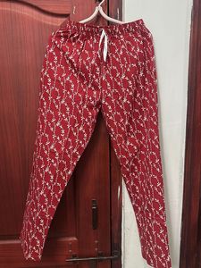 With Tag Red floral Printed co-ord Set