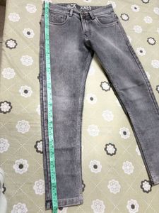 Men's Jack Jones Grey Denim Jeans