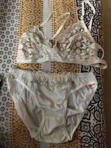 White Lace Lingerie Set