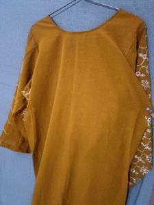 Elegant Sequin Embroidered Kurti