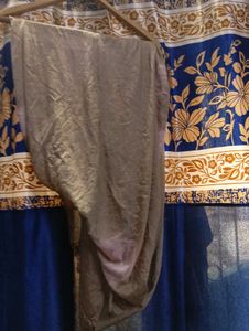 Graceful Brown &amp; White Suit with Dupatta – Timeles