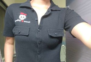 Donald Duck Disney Black Shirt