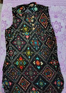 Vibrant Bohemian Print Kurta