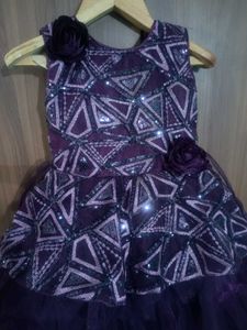 Purple Party Dress