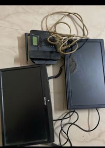 2 Monitors and Phone Bundle