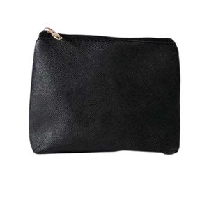 Leather Travel Pouch - Black