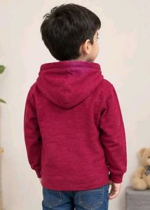 OVS Boys Cabernet Hoodie | BIKER Print