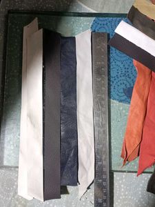 Genuine Leather Straps Multicolored