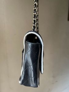 vintage Chanel quilted leather bag