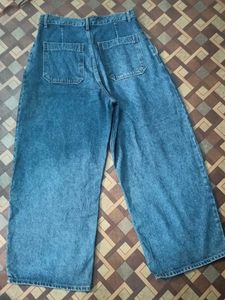 Wide Leg Denim Jeans