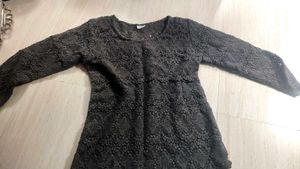 Black Lace Top