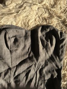 Chic Grey Corset Top