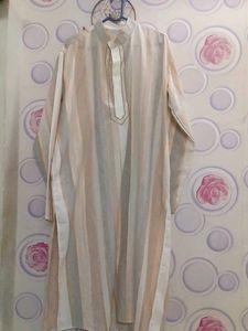Men's Striped Kurta