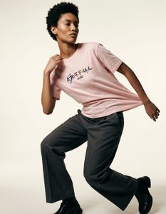 Stylish Pink Graphic T-Shirt