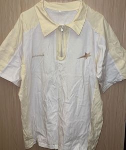 Retro Short Sleeve Quarter Zip Shirt