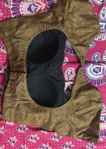 Brown Party Blouse