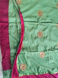 Used Soft Designed Saree