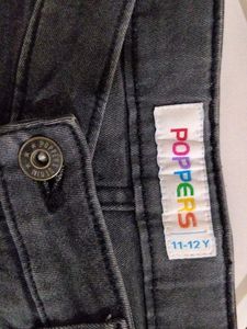 Stylish Black Denim Jeans